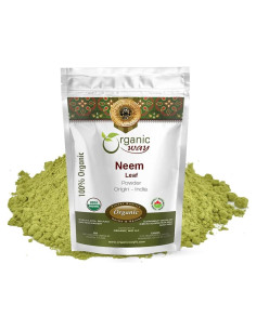 Polvo de Hoja de Neem Orgánico Organic Way 450g - Certificado Kosher