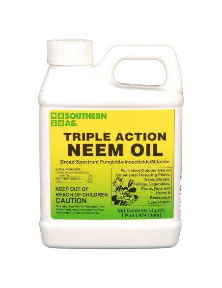 Aceite de Neem Southern Ag 08722 473ml Fungicida Insecticida Aceite de Neem Southern Ag 08722 473ml Fungicida Insecticida