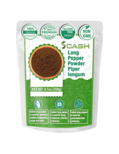 Polvo de Pimienta Larga India Scash 200 g - Especia Picante