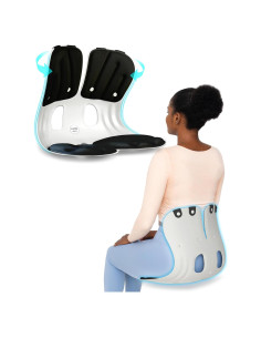 Curble Soporte Lumbar Ergonómico Extra Ancho Negro