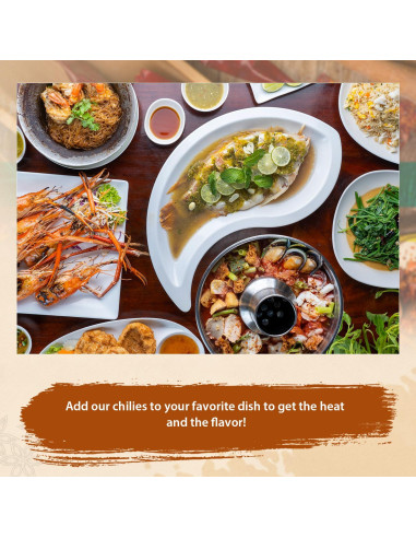 Pimientos Chiles Secos 52USA 113.4 g - Suave Caliente