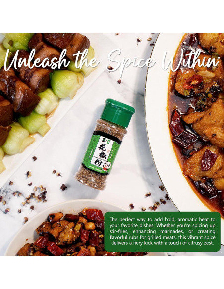 Pimienta Roja Szechuan Natural Plus Green 30g - Especia Culinaria Pimienta Roja Szechuan Natural Plus Green 30g - Especia Culinaria