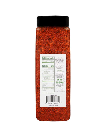 Copos de Chile Sichuan Natural Plus Green 450g - Picante Medio