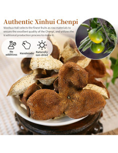 Té de cáscara de mandarina seca Wanhua Hall 80g - Chenpi 2