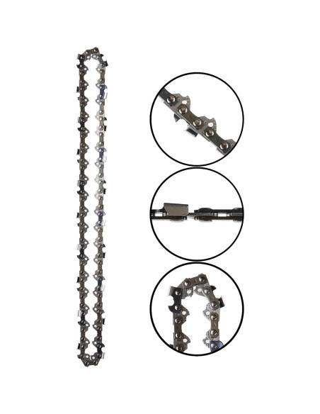 2PC Cadena de Motosierra Morocca 25.4 cm Compatible Black & Decker