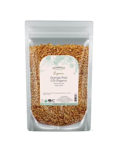 Cáscara de Naranja Orgánica Starwest Botanicals 113g