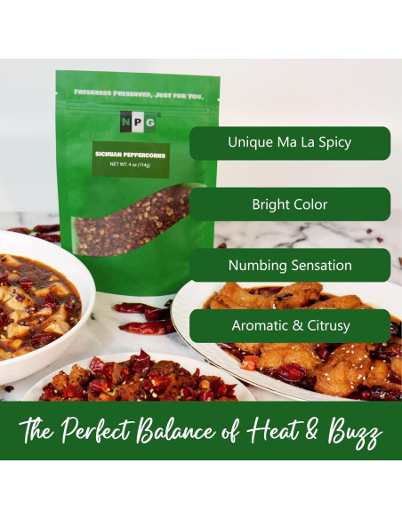 Pimienta Roja Szechuan NPG 113.4g - Especia China Auténtica