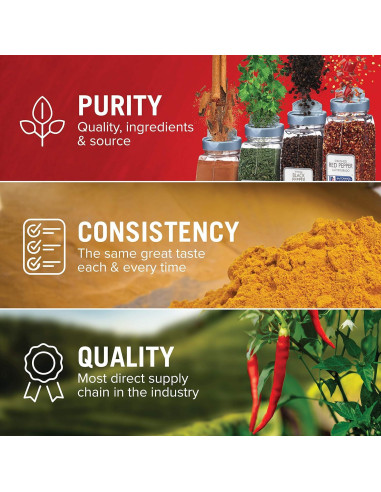 Pimienta Negra Molida Gruesa McCormick 450g - Sabor Intenso