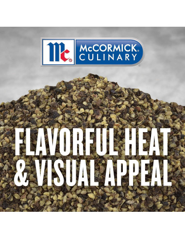 Pimienta Negra Molida Gruesa McCormick 450g - Sabor Intenso