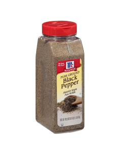 Pimienta Negra Molida McCormick 454 g - Sazonador Esencial
