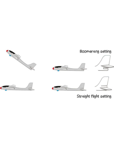 HABA Maxi Hand Glider 55,88 cm - Avión de Estireno