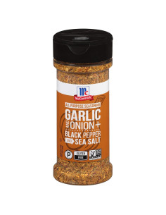 Condimento Multiusos McCormick Ajo, Cebolla y Pimienta 120 g