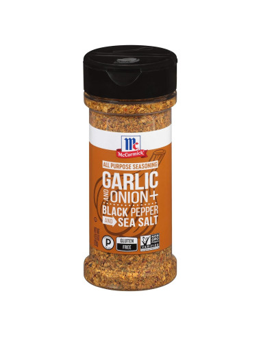 Condimento Multiusos McCormick Ajo, Cebolla y Pimienta 120 g