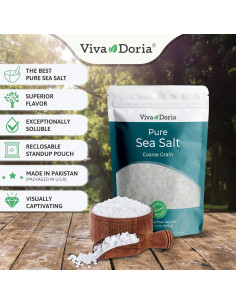 Set de Pimienta Negra Malabar 340 g y Sal Marina Pura 907 g 2