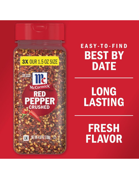 Pimiento Rojo Triturado McCormick 130 g - Sabor Picante