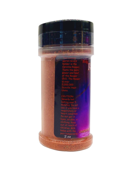 Polvo de Chile Carolina Reaper Electric Pepper 56.7g - Picante