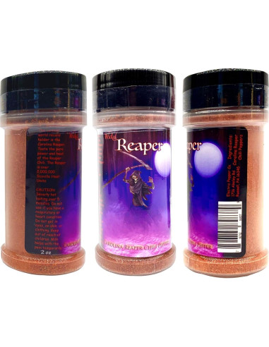 Polvo de Chile Carolina Reaper Electric Pepper 56.7g - Picante