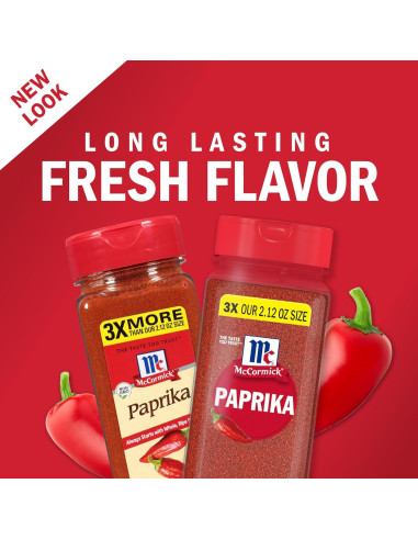 Pimentón McCormick 188.3 g - Especia Dulce y Tostada