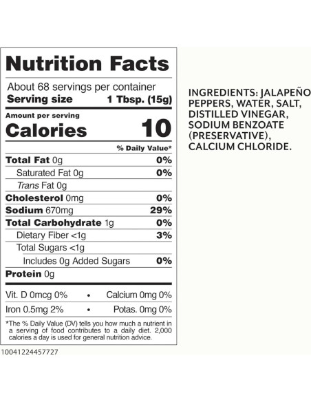 Pimientos Jalapeños en Rodajas Roland Foods 3.78L - Picante