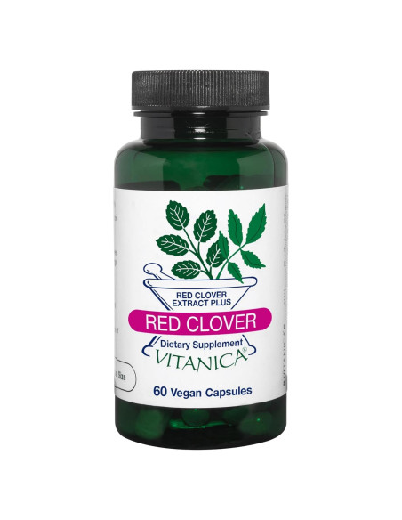 Extracto de Trébol Rojo Vitanica 500mg - 60 Cápsulas Veganas