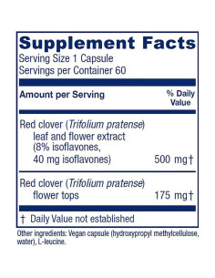 Extracto de Trébol Rojo Vitanica 500mg - 60 Cápsulas Veganas 2