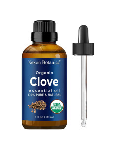 Aceite Esencial de Clavo Orgánico 30 ml - Nexon Botanics - Puro y Natural