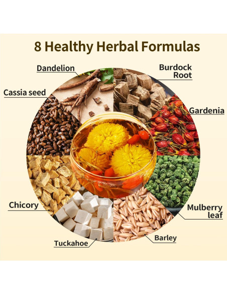 Té Detox Orgánico ZenVitality 280g - 50 Bolsitas Achicoria