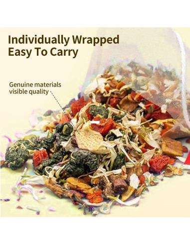 Té Detox Orgánico ZenVitality 280g - 50 Bolsitas Achicoria