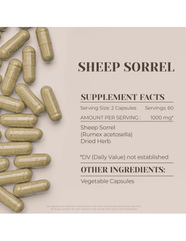 Ácido de Oveja Garden Organics 120 Cápsulas Vegetales