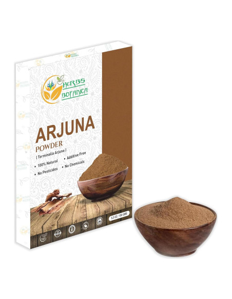 Polvo de Arjuna 100% Puro 150 g - Corteza de Árbol para Té Herbal Polvo de Arjuna 100% Puro 150 g - Corteza de Árbol para Té Herbal