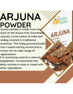 Polvo de Arjuna 100% Puro 150 g - Corteza de Árbol para Té Herbal 2