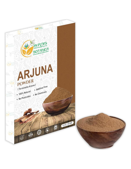 Polvo de Arjuna 100% Puro 150 g - Corteza de Árbol para Té Herbal Polvo de Arjuna 100% Puro 150 g - Corteza de Árbol para Té Herbal