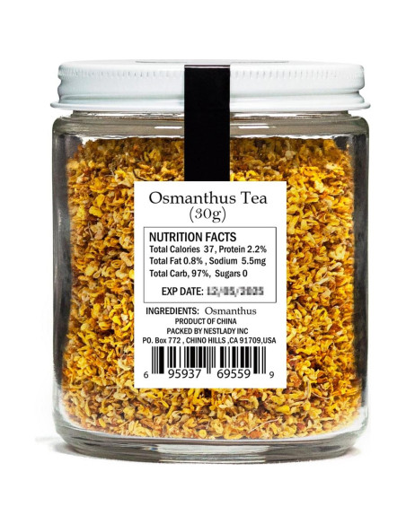 Flor de Té Osmanthus Seco NESTLADY 30g 100% Natural