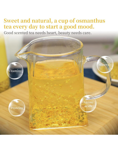 Té de Flor de Osmanthus 50g 100% Natural Xian Hua Shuo