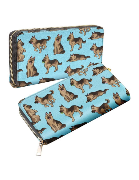 Billetera Clutch WIRESTER PU con Cremallera para Mujeres - 19x10 cm Billetera Clutch WIRESTER PU con Cremallera para Mujeres - 19x10 cm