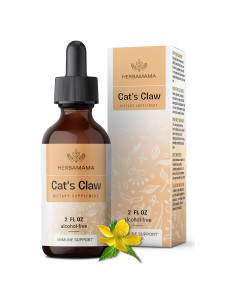 Tintura de Uña de Gato Herbamama 625 mg - Suplemento Vegano