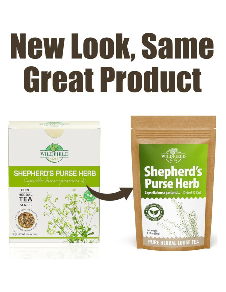 Té Herbal Bolsa de Pastor OVVA 50g - Capsella Bursa-Pastoris