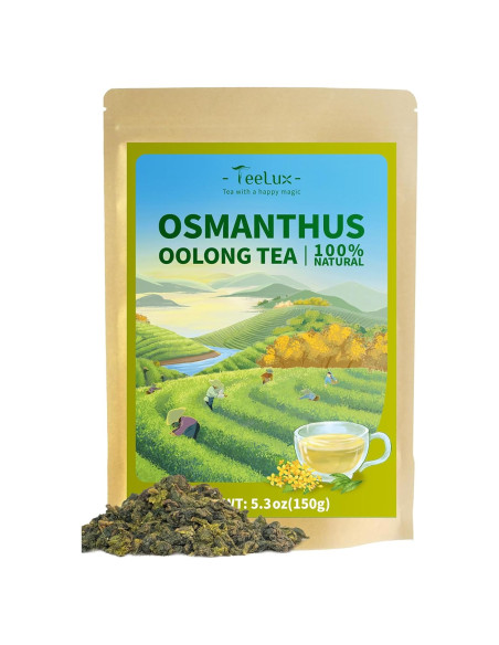Té Oolong Osmanthus TeeLux 150 g - Sabor Floral y Aromático