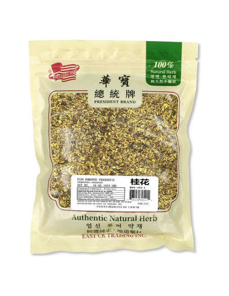 Té de Flor de Osmanthus Seco President 454g 100% Natural