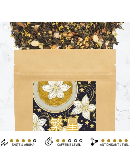 Té Floral Meriflower Leafmessage Osmanthus Oolong 85g Té Floral Meriflower Leafmessage Osmanthus Oolong 85g