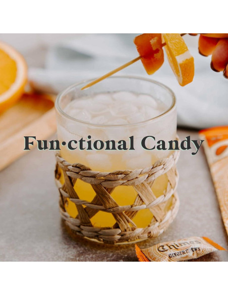 Chimes Chews Jengibre Mango 453g Bolsa Natural