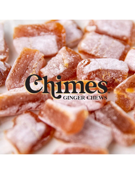 Chimes Chews Jengibre Mango 453g Bolsa Natural