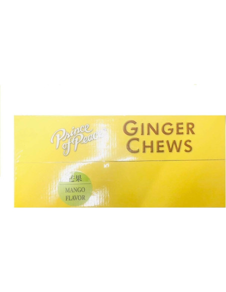 Caramelos de Jengibre Mango Príncipe de la Paz 12 Unidades