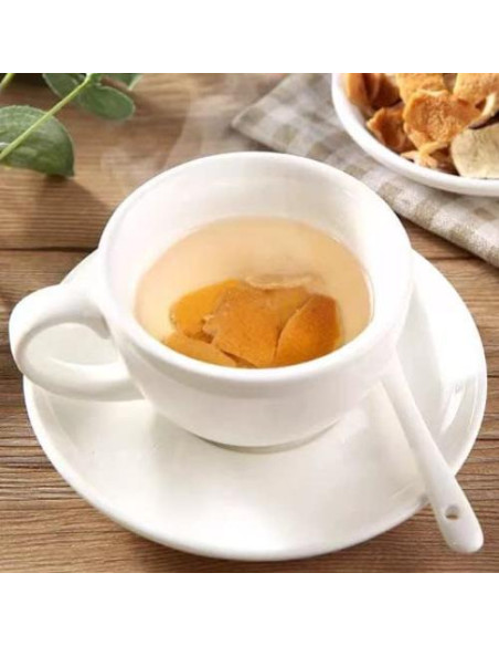 Cáscara de Mandarina Seca Orgánica Jiabao - 300 g (20 Piezas)