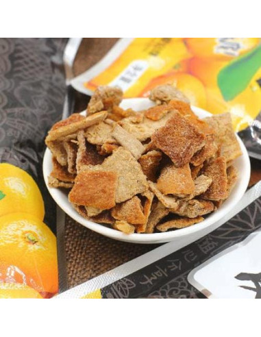 Cáscara de Mandarina Seca Orgánica Jiabao - 300 g (20 Piezas)