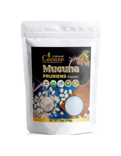 Polvo de Mucuna Pruriens Orgánico Cadane 0.45 kg | Suplemento Vegano