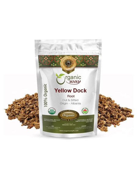 Raíz de Diente de León Amarillo Orgánica 454g - Organic Way Raíz de Diente de León Amarillo Orgánica 454g - Organic Way