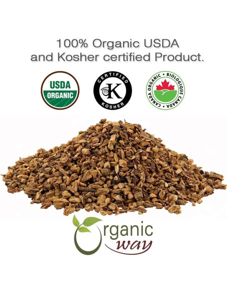 Raíz de Diente de León Amarillo Orgánica 454g - Organic Way Raíz de Diente de León Amarillo Orgánica 454g - Organic Way