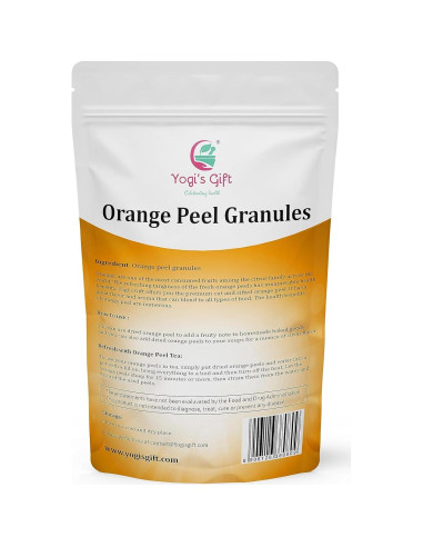 Cáscara de Naranja Secas 453g | Aroma y Sabor Cítrico | Yogi's Gift