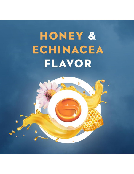 Gotas Mucinex Instasoothe Alivio Garganta Sore Miel 40 ct